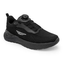 Red Tape Women Textured Black Athleisure Sport Shoes