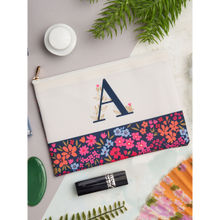 Doodle Collection Monogram - A Multifunctional Printed Cosmetic Pouch