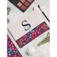 Doodle Collection Monogram - S Multifunctional Printed Cosmetic Pouch