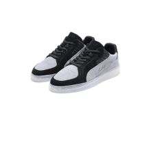 Rare Rabbit Men Grey Suede Leather Sneakers