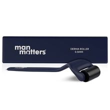 Man Matters Advance Derma Roller For Men, 540 Micro 0.5mm Titanium Alloy Needles