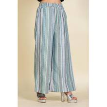 The Kaftan Company Soft Chambray Elastic Waist Lounge Pants