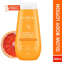 Dot & Key Vitamin C + E Super Bright Glow Body Lotion For Deeply Moisturizes & Dullness Reduction