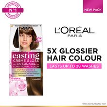 L'Oréal Paris Casting Creme Gloss Hair Color With Glycolic Gloss Complex - 532 Salted Caramel