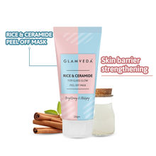Glamveda Rice & Ceramide Korean Glass Skin Peel Off Mask