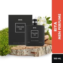 RIYA Chevalier Noir for Men EDP Spray Green, Musk, Mossy Dark Power Fragrance Long Lasting Perfume