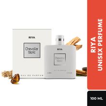 RIYA Chevalier Blanc for Men & Women EDP Spray Aromatic, Cedarwood, Leather Long Lasting Fragrance