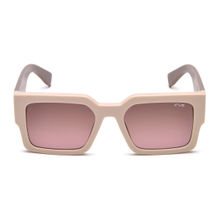IRUS Women UV Protected Full Rim Beige Frame Brown Lens Sunglasses - IRS1238C4SG (54)