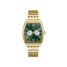 Guess Green Rectangle Dial Analog Men Watch - GW0975G2 (M)