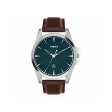 Timex Teal Round Dial Analog Men Watch - TWTG12700 (M)