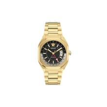 Versace Black Round Dial Analog Men Watch - VE0I00425 (M)