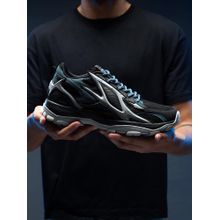 The Souled Store Official Mortal Kombat: Sub Zero Men Blue Low Top Sneakers