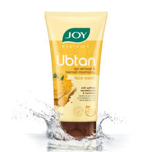 Joy De Tan Ubtan Face Wash With Turmeric Sandal & Saffron Removes Tan, Dirt & Blemishes For a Naturally Glowing Skin