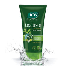 Joy Tea Tree Face Wash For Purifying Skin, Exfoliating Pores & Acne Control