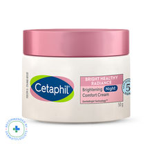 Cetaphil Brightening Night Protection Cream With Niacinamide Reduces Dark Spots- Dermatologist Tested