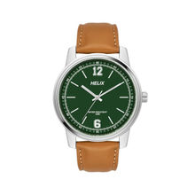 Helix Analog Green Dial Men Watch-TW046HG02