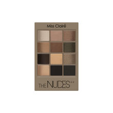 Miss Claire 12 Eyeshadow Kit - The Nudes ++