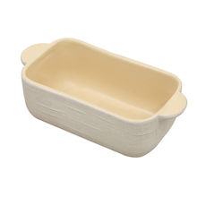 Ellementry Butter-Up Beige Ceramic Loaf Pan for Baking- 1000 ML