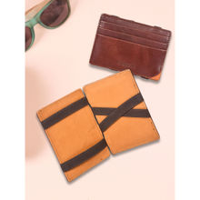 Sassora Premium Leather Unisex Magic Card Wallet