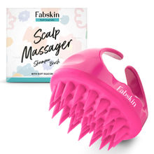 Fabskin Hair Scalp Massager & Shampoo Hair Brush - Pink