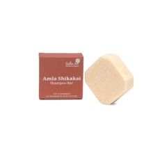 Rustic Art Amala Shikakai Dry Shampoo Bar for Hair Cleansing