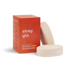 Elvey Essentials Glo Soap with 2% Kojic Acid & Glutathione for Brightening & Detan