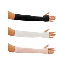 G Heist Unisex Solid Assorted Uv Protection Arm Sleeves Gloves Multi-Color (Pack of 3)