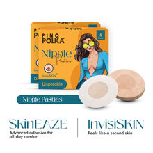 PINQ POLKA Disposable Nipple Pasties Sweat Proof Nipple Covers Cotton Feel Pasties Nude