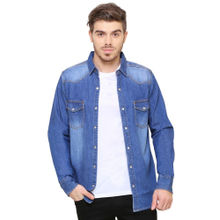 Southbay Mens Medium Blue Denim Shirt