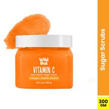 Wild Oak Orange Vitamin C Shea Butter Sugar Body Scrub