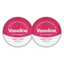 Vaseline Lip Tins - Rosy Lips-Pack of 02