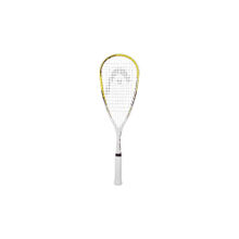 Head Microgel Blast Graphite Squash Racquet for Men, Women and Kids, (Yellow-White)