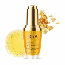 Ras Luxury Oils 24K Gold Radiance Beauty Boosting Face Elixir Serum In Oil For Glowing Skin (15Ml)
