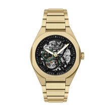 ARMANI EXCHANGE Sync Gold Toned Men Automatic Watch ( AX4194 ) ( M )