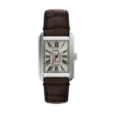 Fossil Carraway Silver Toned Men Automatic Watch ( ME3272 ) ( M )