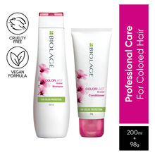 Matrix Biolage Colorlast 2-Step Professional Regime, Protects Colored Hair, Shampoo + Conditioner