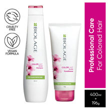 Matrix Biolage Colorlast 2-Step Professional Regime, Protects Colored Hair, Shampoo + Conditioner