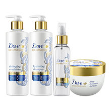Dove Beautiful Curls Shampoo + Conditioner + Hair Mask + Hair Gel