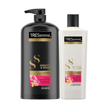 Tresemme Smooth & Shine Kit For Silky Smooth Hair - Shampoo + Conditioner