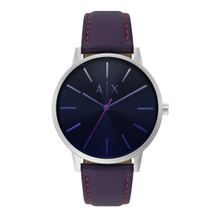 ARMANI EXCHANGE Purple Strap Casual Watch AX2744