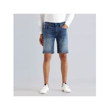 Pepe Jeans Chinox Blue Mid Waist Denim Shorts