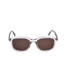 Police Men White Acetate Frame and Brown Colored Lens Sunglasses - Spll81K 53 6A7