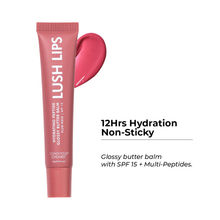 Conscious Chemist Multi Peptide & Shea Butter Lip Balm With SPF 15 - Plum Rose