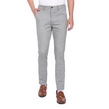 Arrow Newyork Men Grey Hudson Tailored Fit Formal Trouser