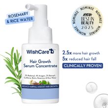 Wishcare Hair Growth Serum Concentrate With 3% Redensyl, 4% Anagain, Rice Water, Biotin