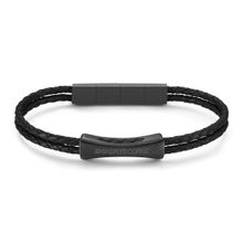 Ducati Corse Successo Ip Gun Black Bracelet for Men