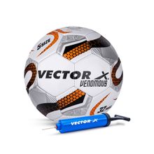 Vector X Venomous Orange Football With Pump (5)