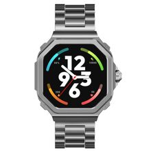 Timex Smart Nova 1.43"(3.6cm) AMOLED Display Smartwatch for Unisex - TWTXW1004T