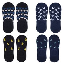 Toffcraft Albury Loafer Multi Color Socks - Pack of 4