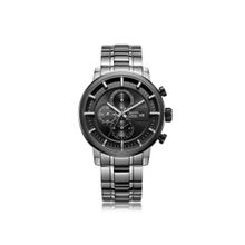 Alexandre Christie AC 6323 MCB Chronograph Watch For Men - Silver Black (M)